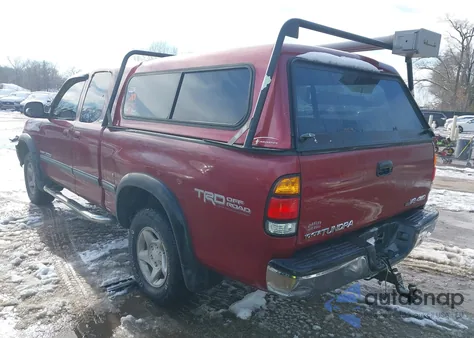 2001 Toyota Tundra Sr5 V8 из США, поврежденный, VIN 5TBBT44151S218775